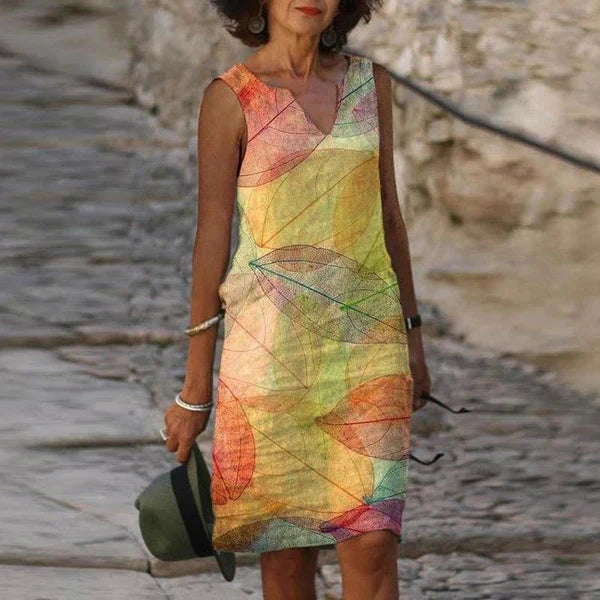 Roxy - Chic dress with bold colors