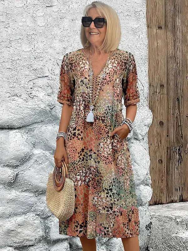 Skye - V-neck summer dress