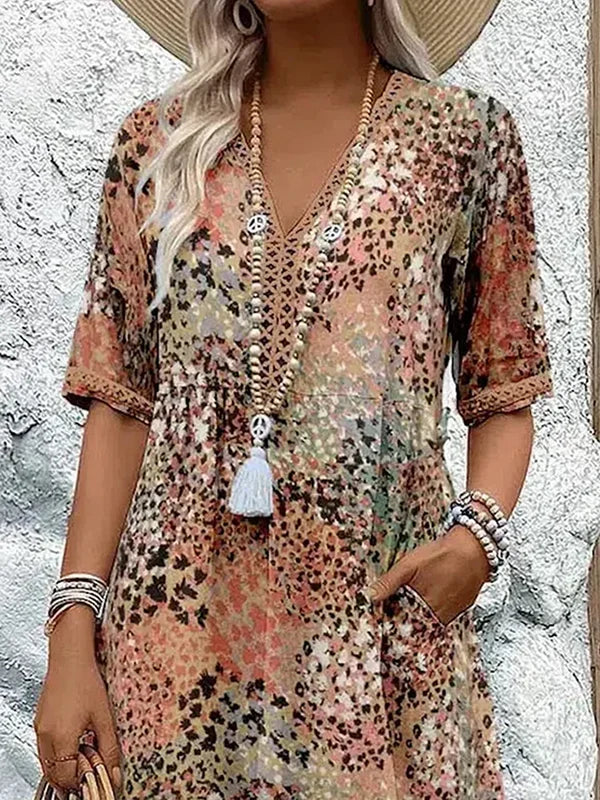 Skye - V-neck summer dress