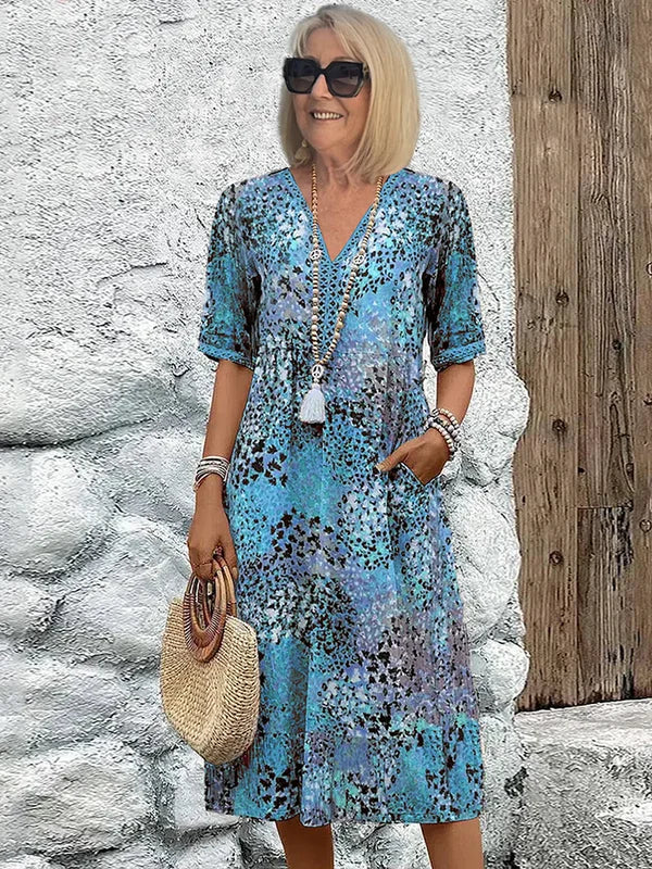 Skye - V-neck summer dress