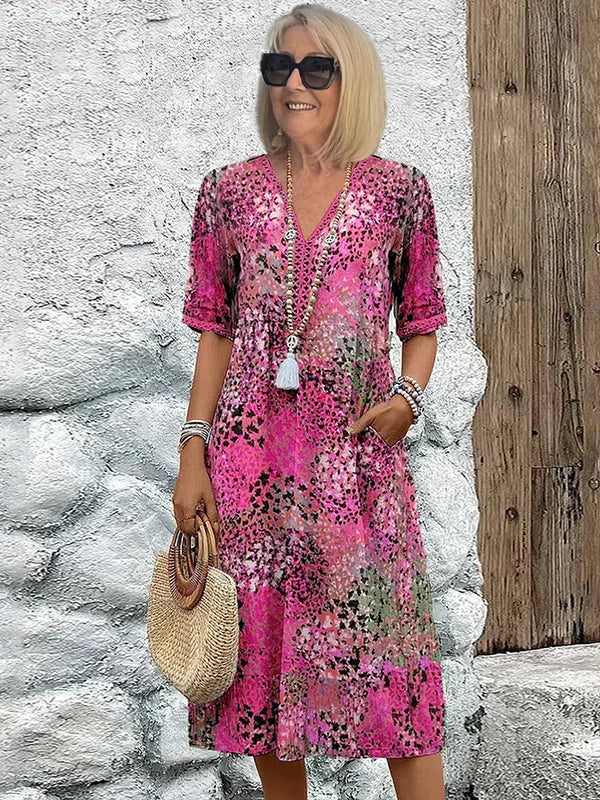 Skye - V-neck summer dress