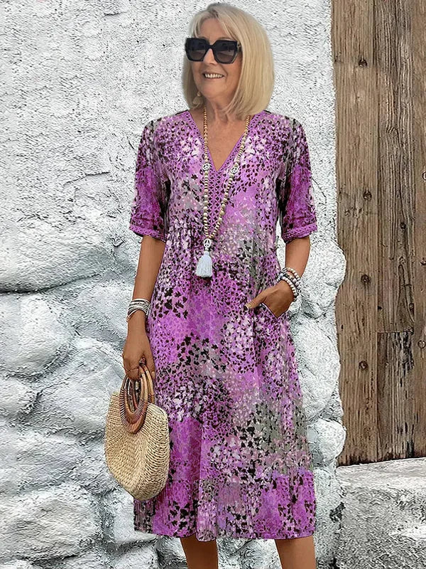 Skye - V-neck summer dress