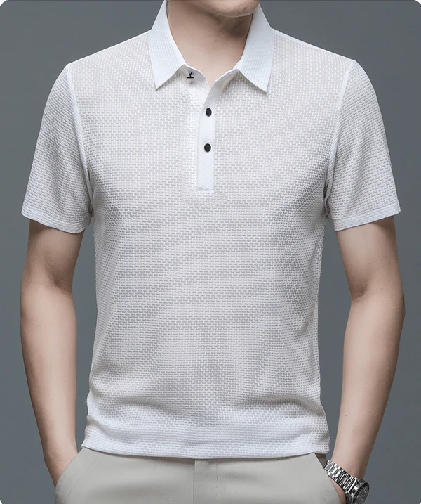 Zack - Casual short-sleeved polo shirt for men